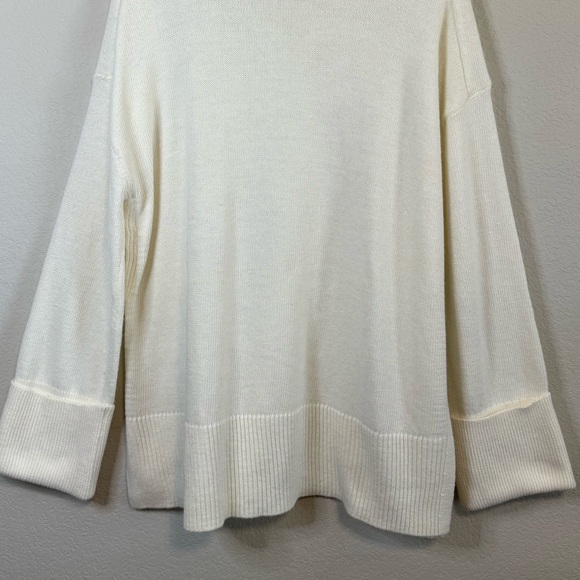 Talbots Long Sleeve Chunky Knit Turtleneck Long Sweater Top Size XL - Picture 4 of 11